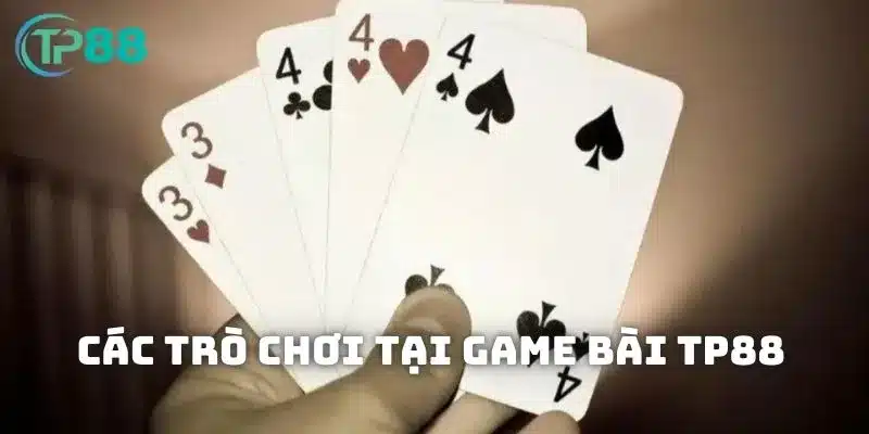 Giới thiệu những đầu game chủ đạo trong địa phận cá cược game bài tại đây